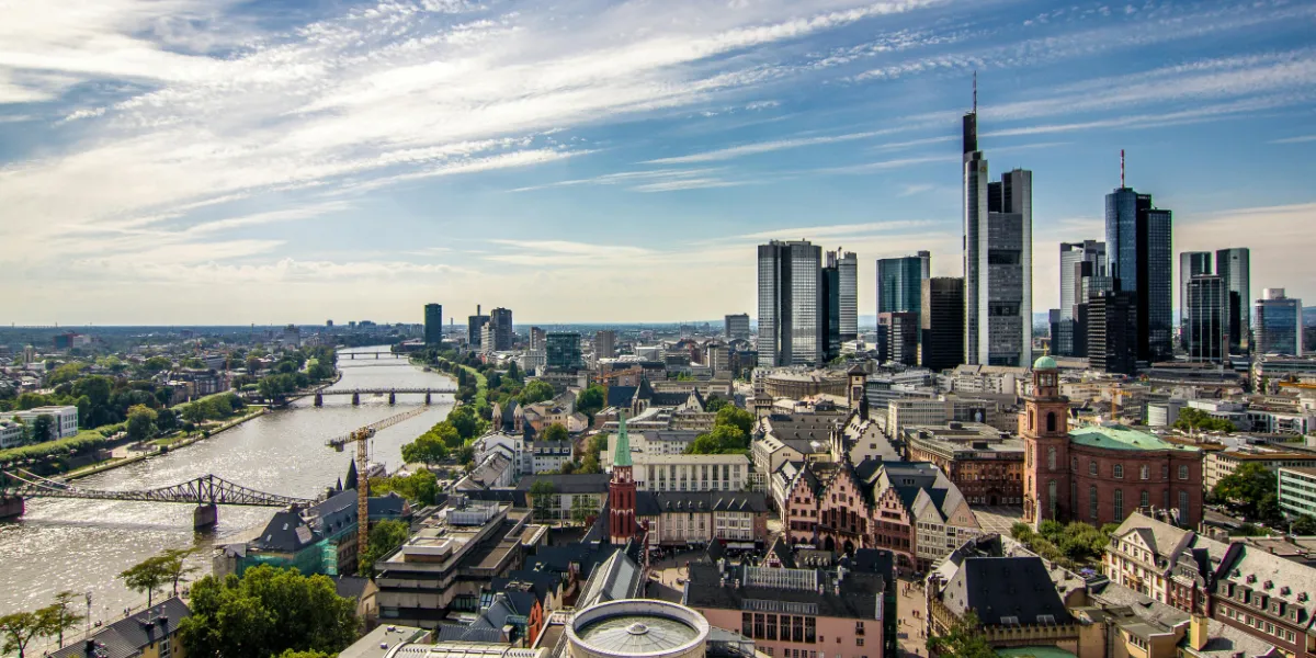 frankfurt city skyline